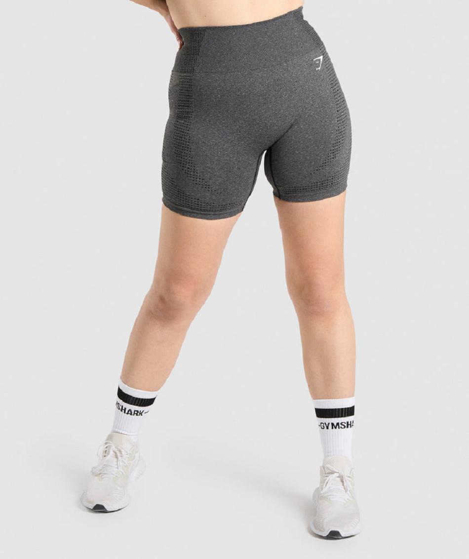 Gymshark Vital Seamless 2.0 Ženske Kratke Hlače Sive | HR 3867UZG